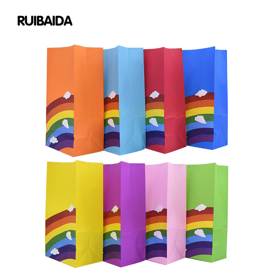 10/20/25pcs Kraft Rainbow Food - огляд і ціна Wedding Event Supply
