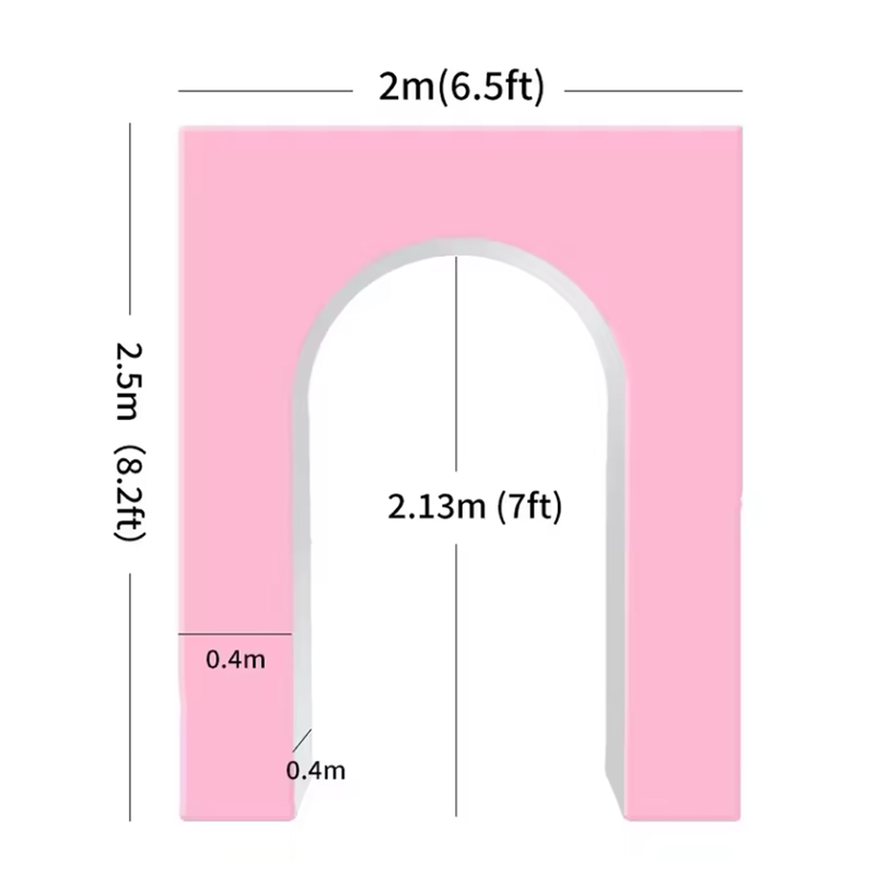 2x2.5M 3D Balloon Arch Stand f - огляд і ціна Wedding Balloon Arch