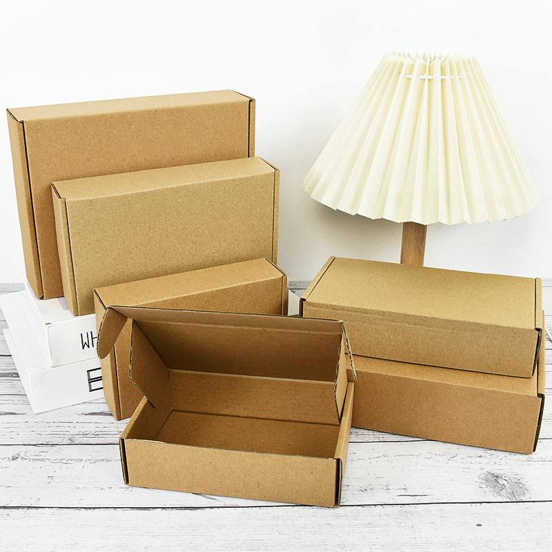 5Pcs 3 Sizes Brown Kraft Paper - огляд і ціна Wedding Supply.Box