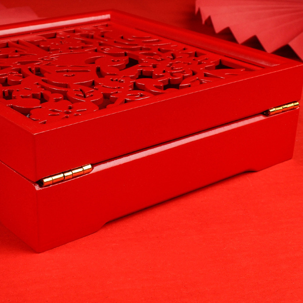 Red Chinese Style Carved Weddi - огляд і ціна Wedding Souvenir