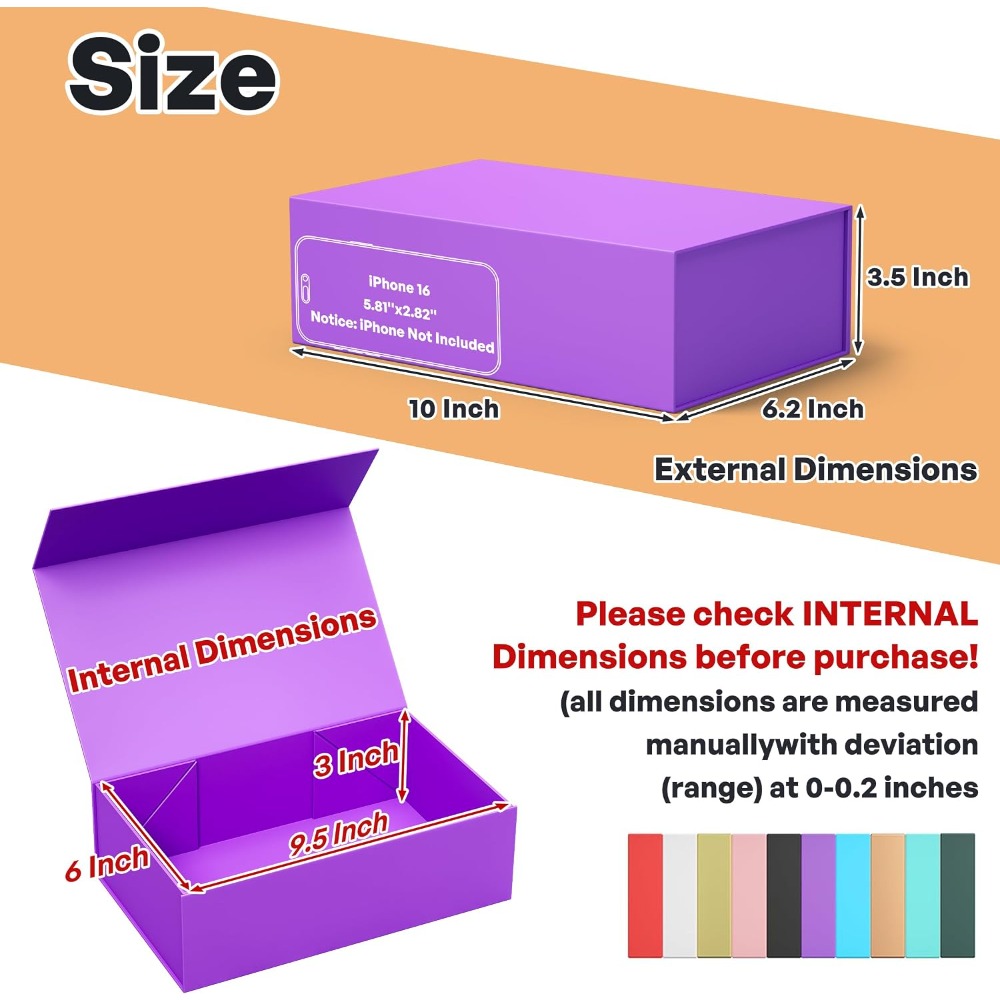 Collapsible Magnetic Closure G - огляд і ціна Wedding Packaging