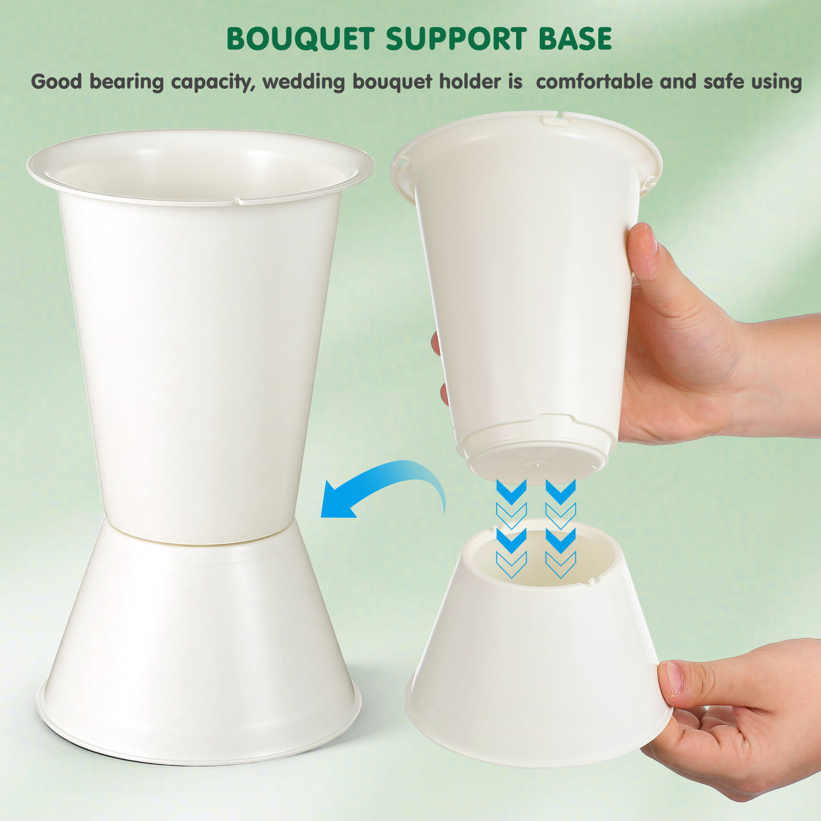 5Pcs Bouquet Holder Plastic We - огляд і ціна Wedding Support