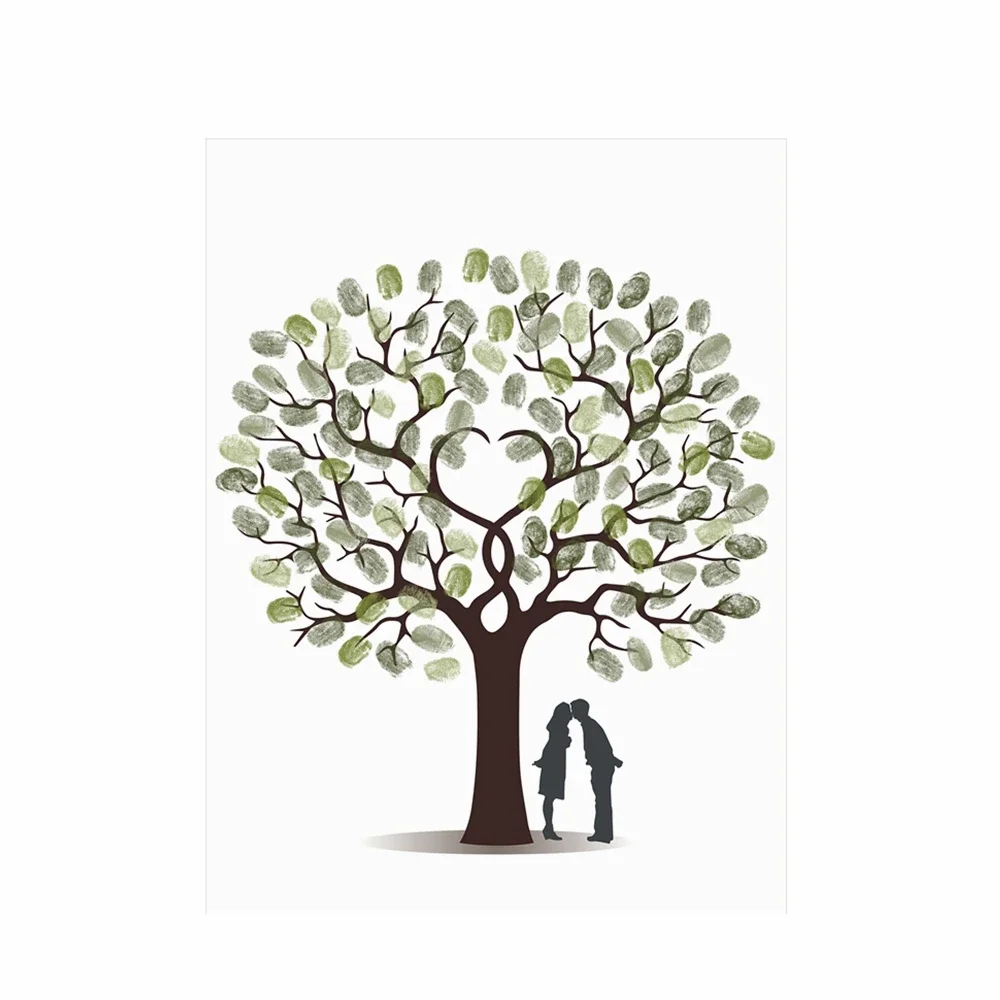 Wedding Fingerprint Tree Canva - огляд і ціна Wedding Souvenir