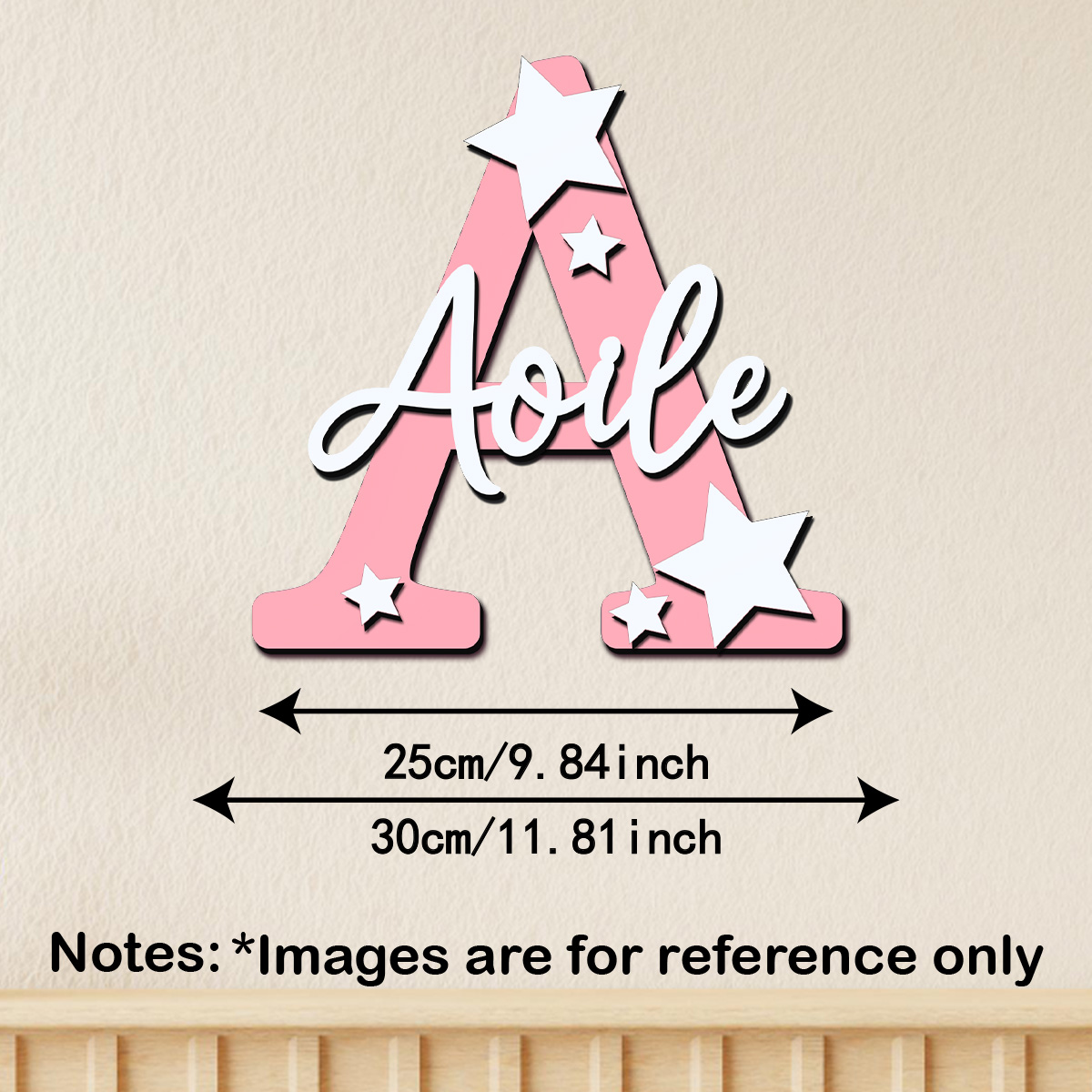 1pc Custom Star Initial Wooden - огляд і ціна Wedding Souvenir