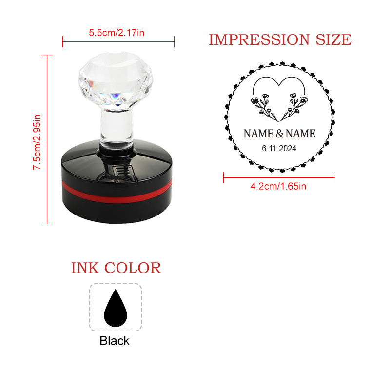 Custom-Made Seal Stamp for Wed - огляд і ціна Wedding Event Supply