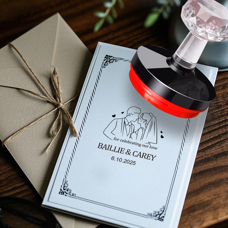 Custom-Made Seal Stamp for Wed - огляд і ціна Wedding Event Supply