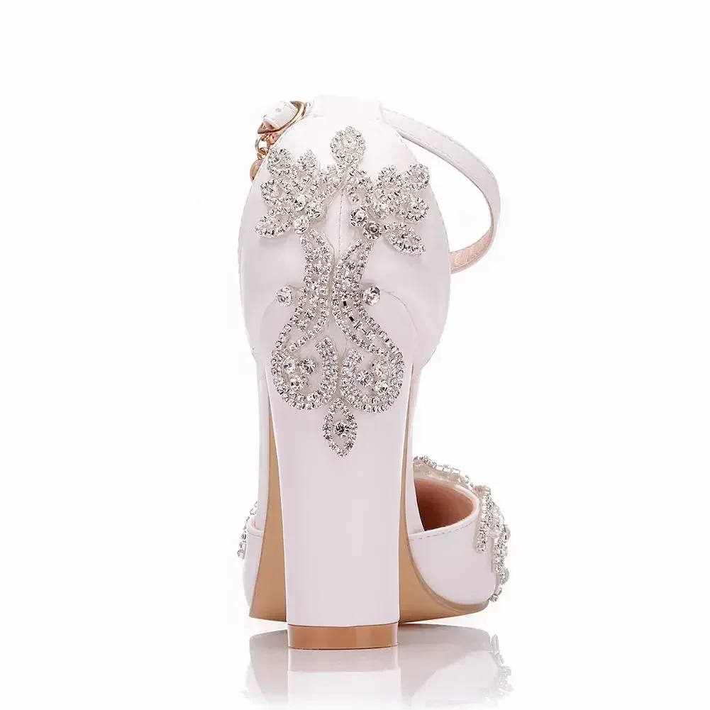 2026 Thick Heel Pointed Toe Sh - огляд і ціна Wedding Fx
