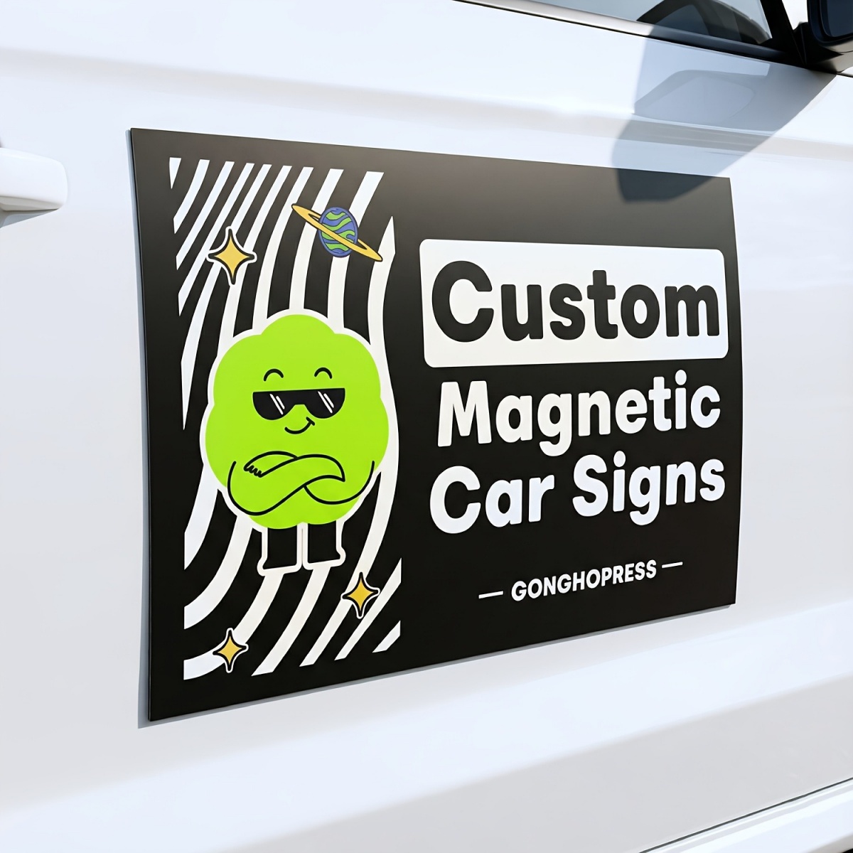 Customizable Magnetic Car Deca - огляд і ціна Wedding Support