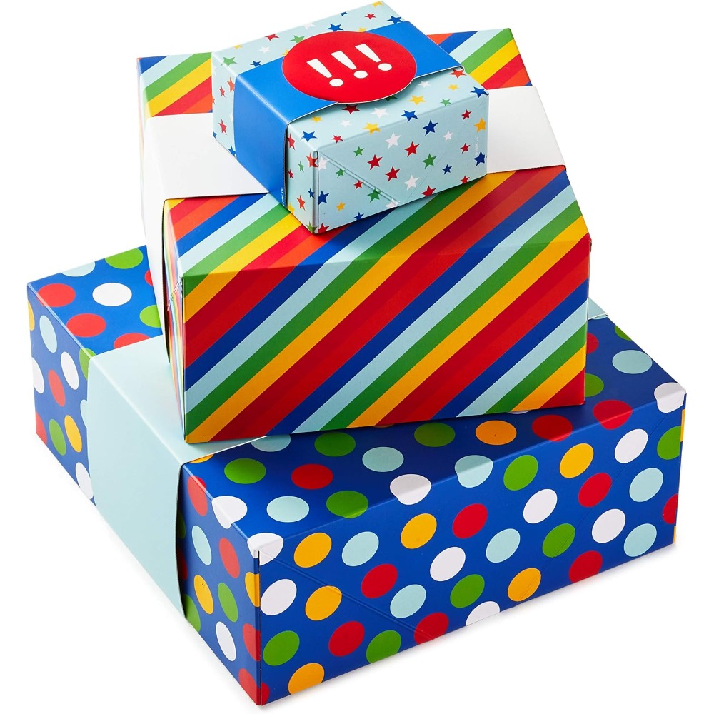 Colorful Gift Boxes Assorted S - огляд і ціна Wedding Packaging