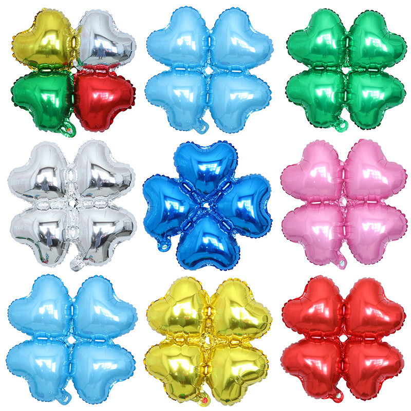 10pcs 18inch 4Petals Flower Al - огляд і ціна Wedding Balloon Arch