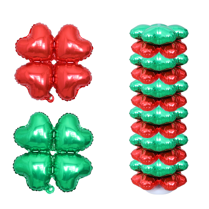 10pcs 18inch 4Petals Flower Al - огляд і ціна Wedding Balloon Arch