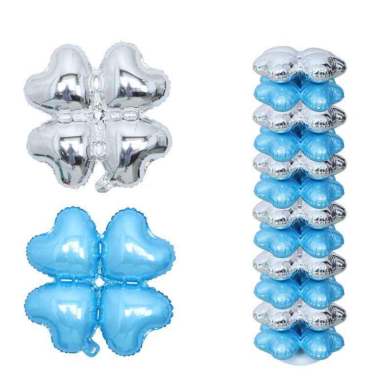 10pcs 18inch 4Petals Flower Al - огляд і ціна Wedding Balloon Arch