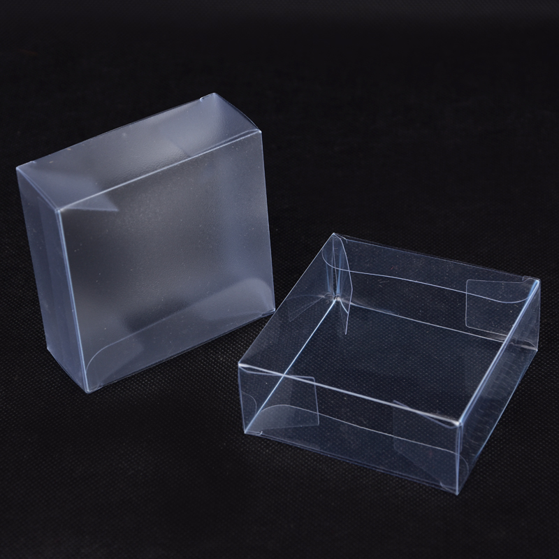 50pcs Square Transparent PVC B - огляд і ціна Wedding Supply.Box