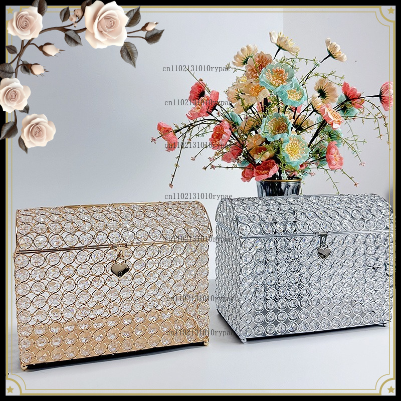 Crystal jewelry box, money jar - огляд і ціна Wedding Supply.Box