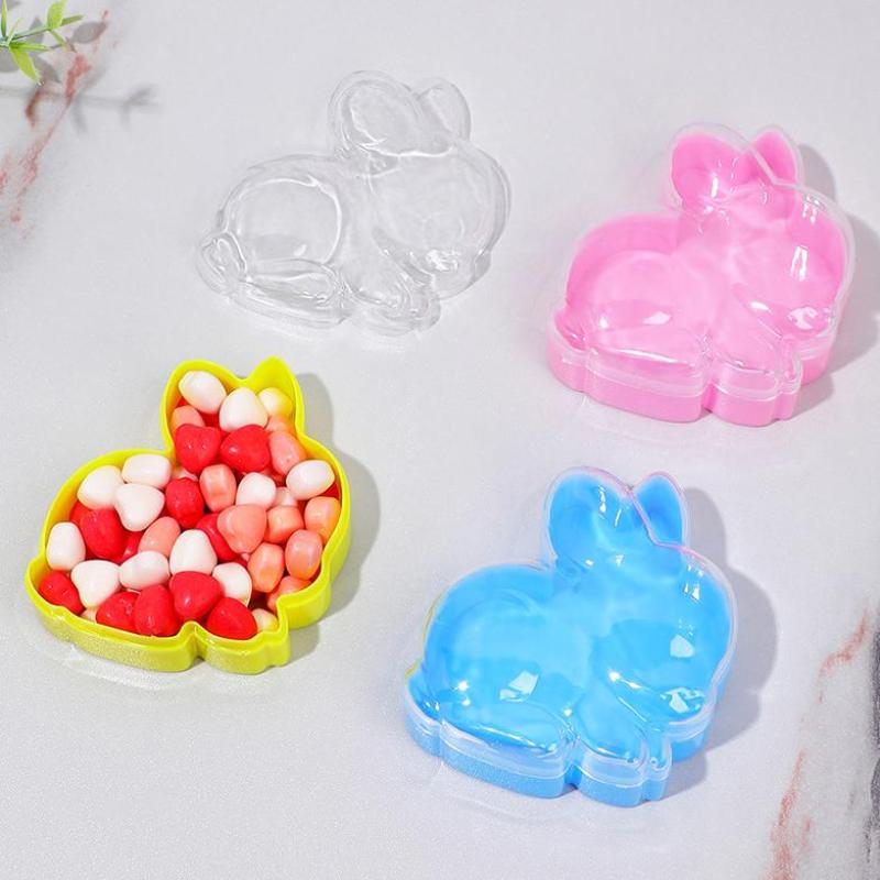 Rabbit Shape Plastic Candy Box - огляд і ціна Wedding Supply.Box