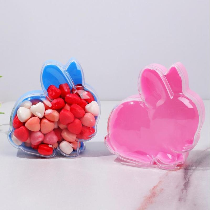 Rabbit Shape Plastic Candy Box - огляд і ціна Wedding Supply.Box
