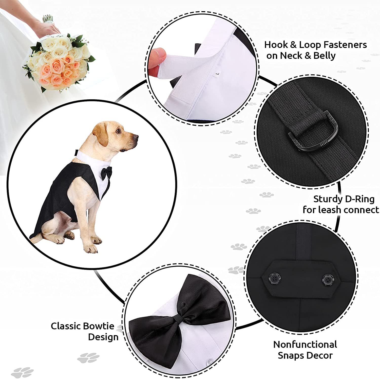Pet Dog Clothes Fashion Party  - огляд і ціна Suit Supply Wedding Party