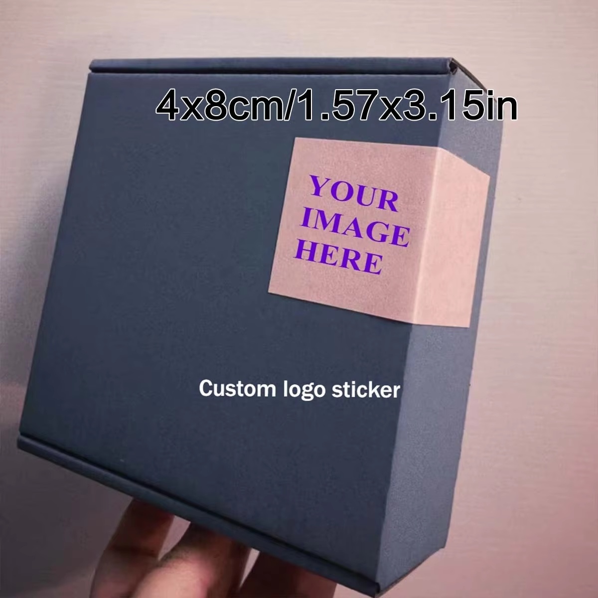 Custom Rectangular Stickers –  - огляд і ціна Wedding Packaging