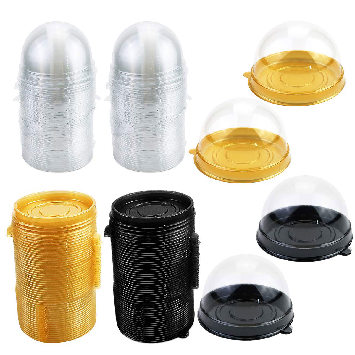 Transparent Cake Dessert Box C - огляд і ціна Wedding Supply.Box