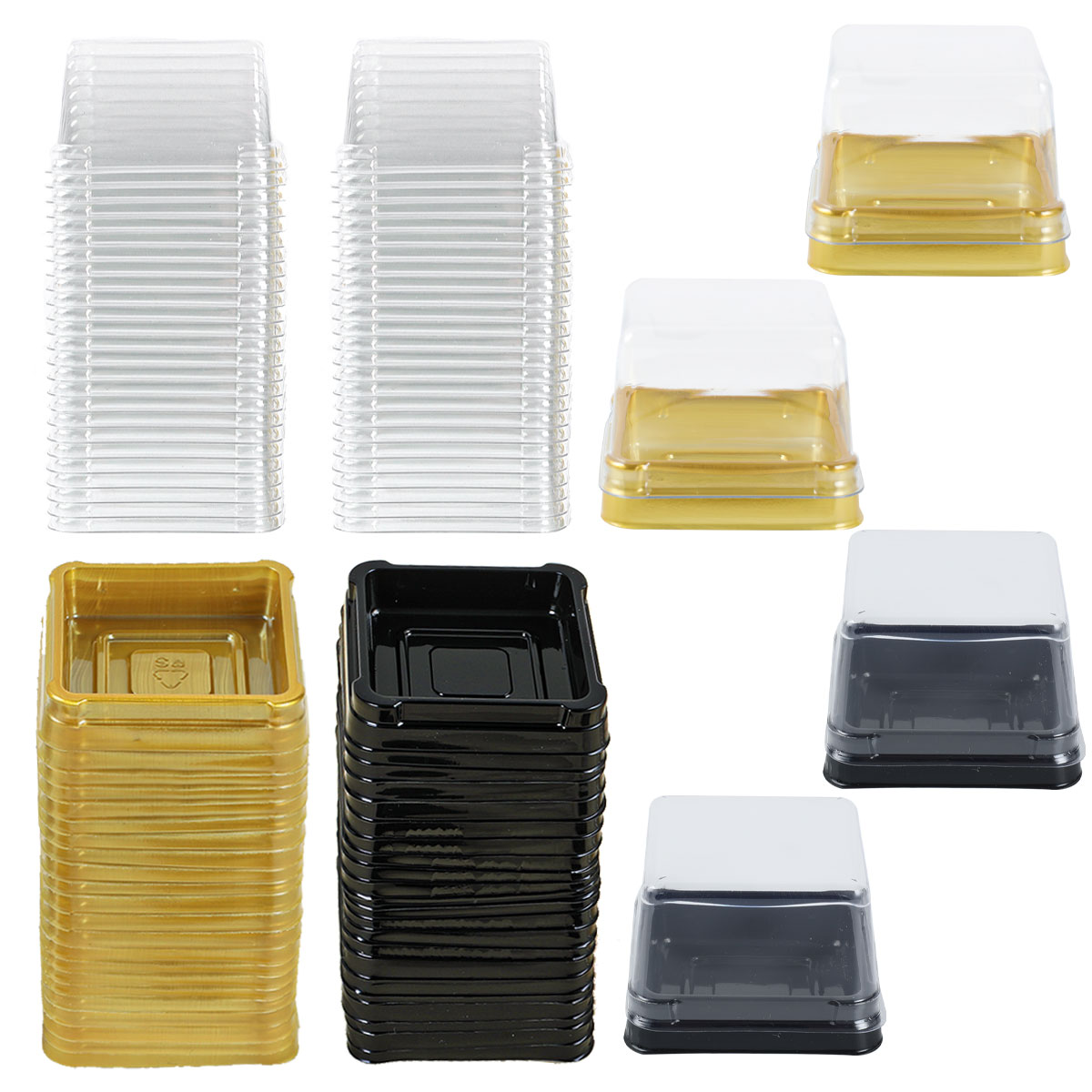 Transparent Cake Dessert Box C - огляд і ціна Wedding Supply.Box