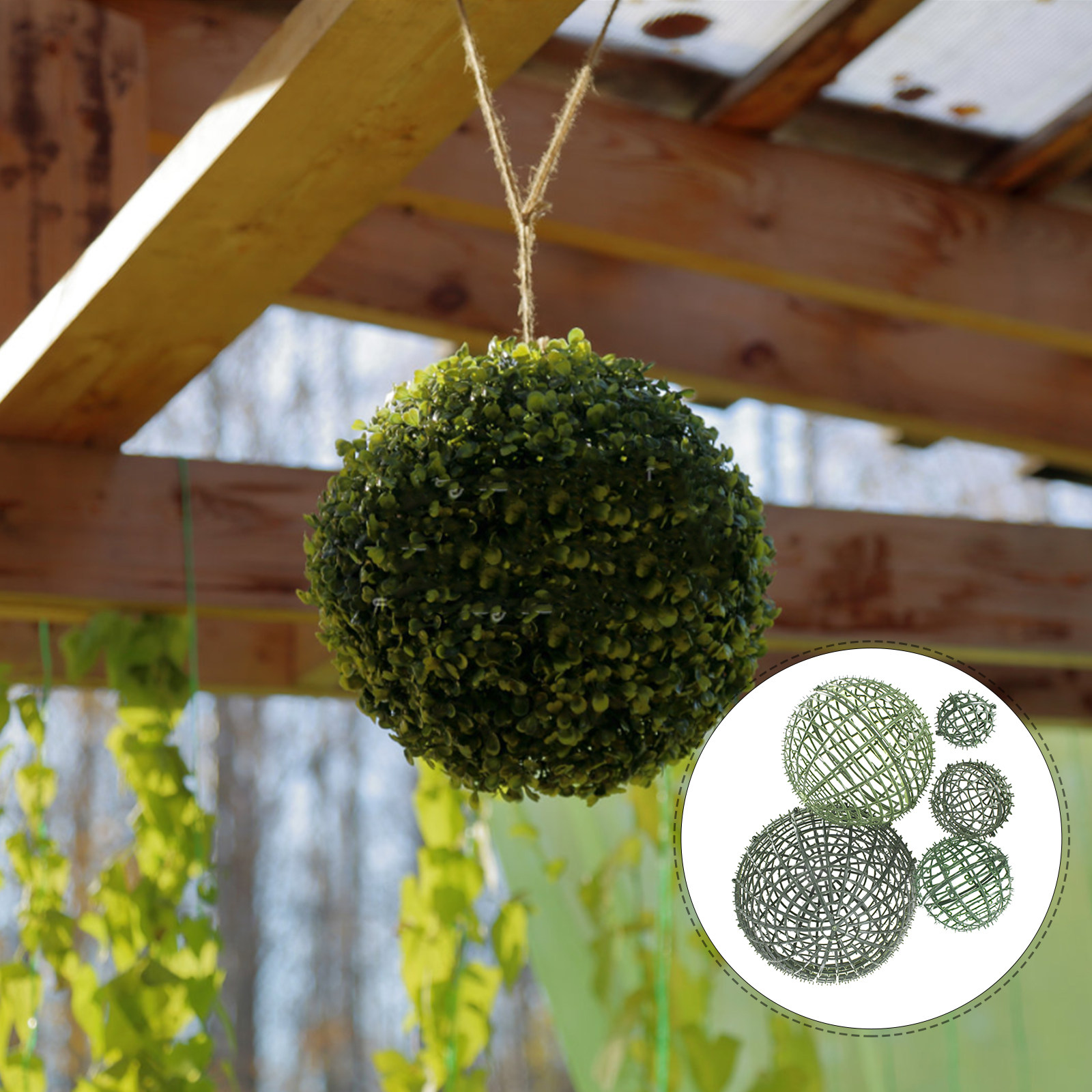 5Pcs Decorative Flower Ball Fr - огляд і ціна Wedding Support