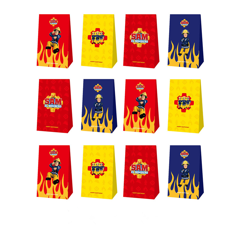12pcs Fireman Sam Candy Bags P - огляд і ціна Wedding Event Supply