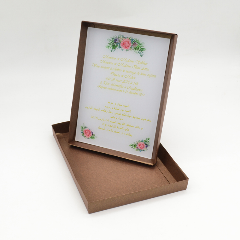 custom laser cut  wedding invi - огляд і ціна Wedding Supply.Box