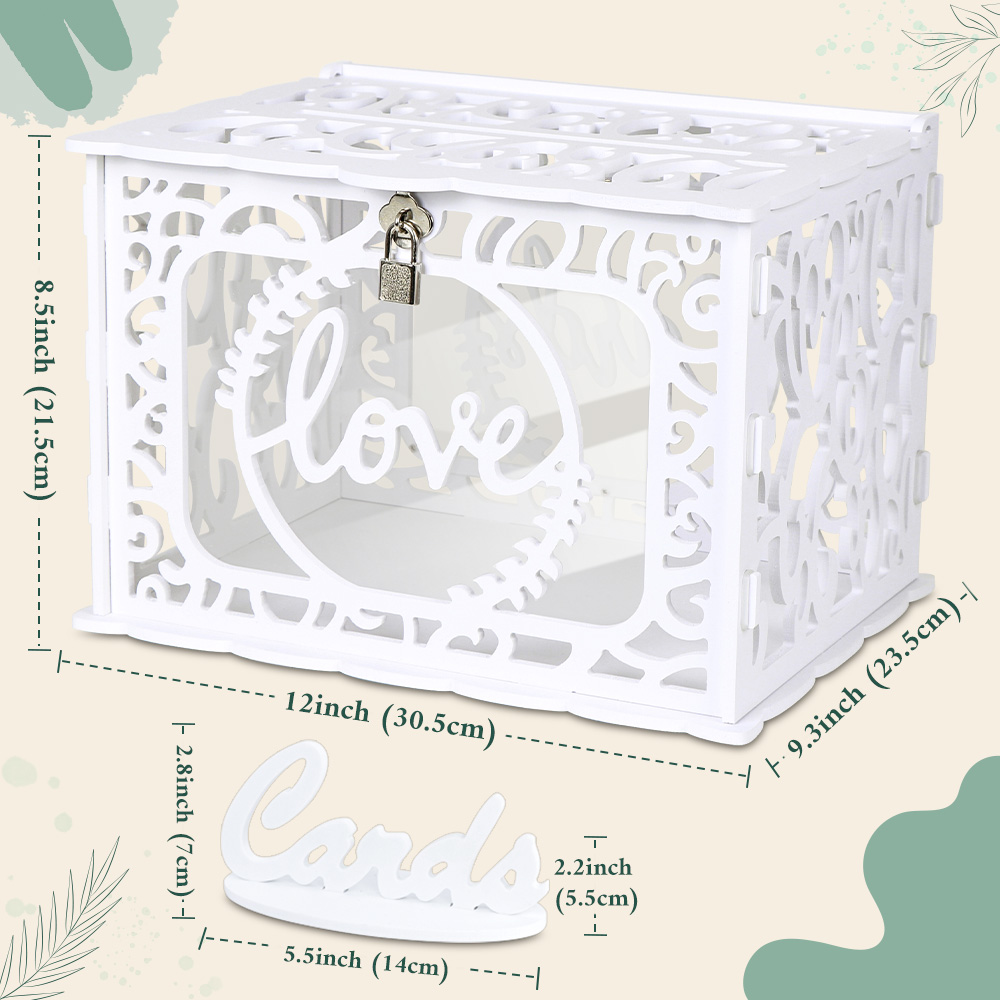 Wedding Card Box Envelope Gift - огляд і ціна Wedding Supply.Box